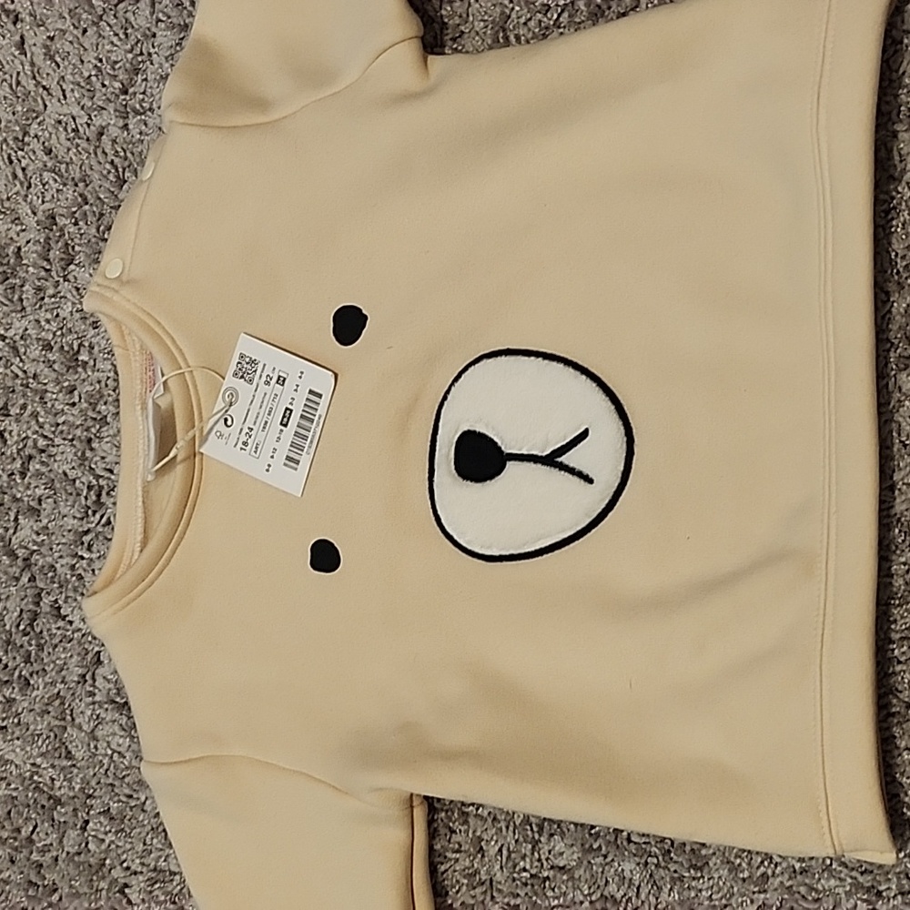 Zara bear sweater